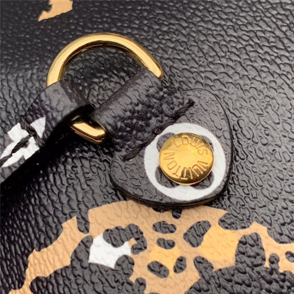 ルイヴィトン トートバッグ コピー レパード柄ジャイアントモノグラムネバーフルMM M44676